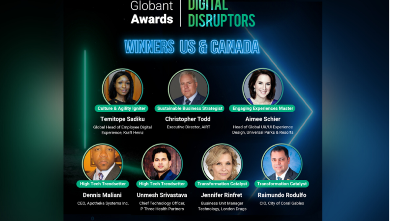 Digital Disruptors Winners US & Canada