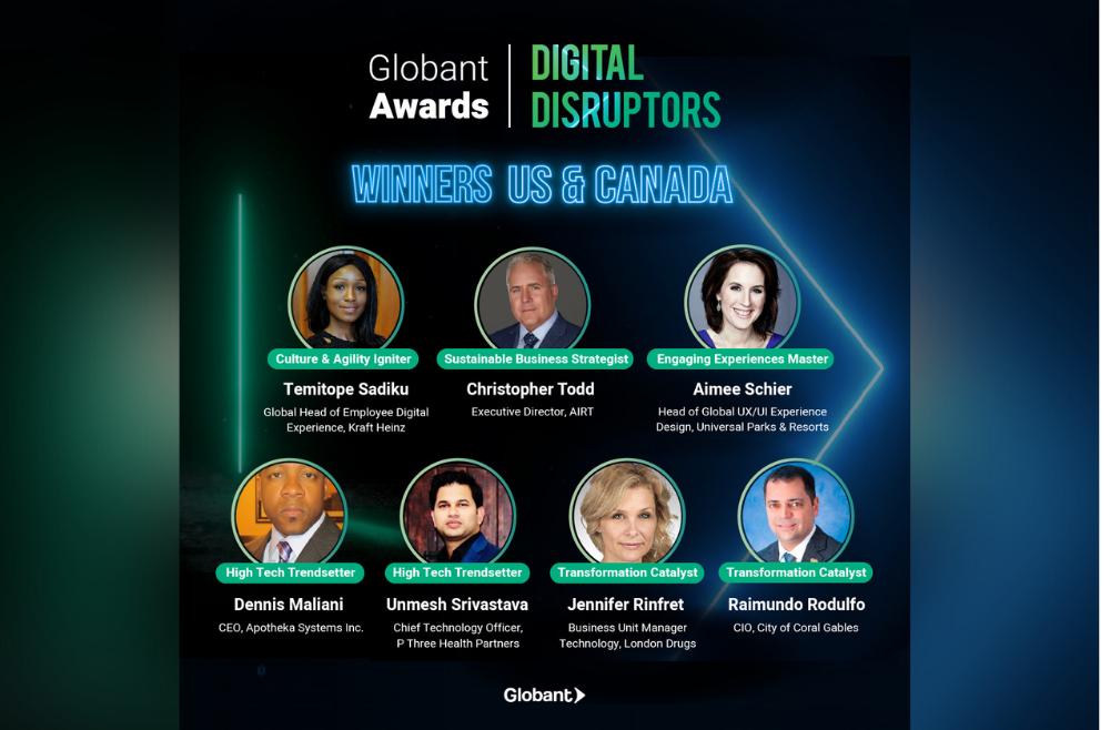 Digital Disruptors Winners US & Canada